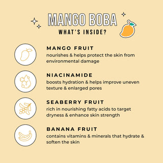 Mango Boba Nourishing Hydrogel Mask