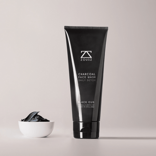 Black Oud Charcoal Face Wash For Men 100mL: 1