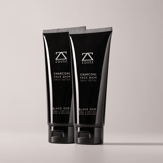 Black Oud Charcoal Face Wash For Men 100mL: 1
