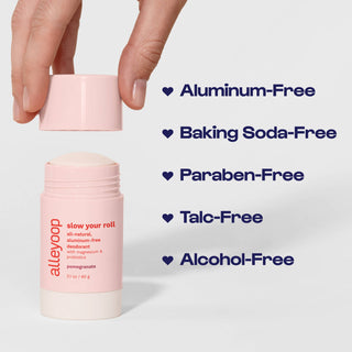 Pomegranate - Slow Your Roll Natural Deodorant (Mini) Clean: Mini - 12g