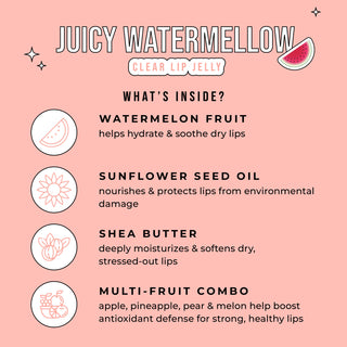 Juicy Watermellow Clear Lip Jelly