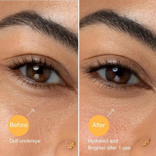 Depuffing Eye Mask w/ Niacinamide & Turmeric - Zero Waste