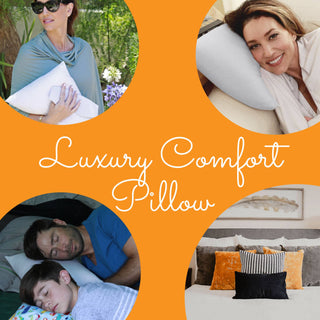 The Odyssey Travel Pillow in Silver Gray