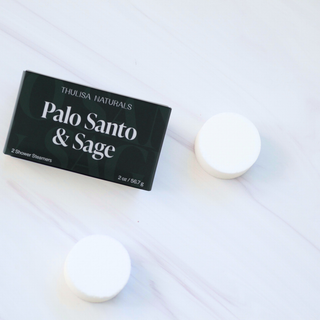 Men's Shower Steamers | Palo Santo + Sage | Men’s Grooming