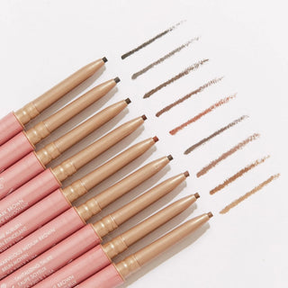 Retractable Eyebrow Pencil with Spoolie Brush