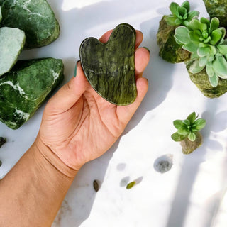 Gua Sha Stone | Facial Stone: Rose Quartz