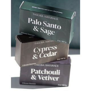 Men's Shower Steamers | Cedar-Cypress | Men’s Grooming
