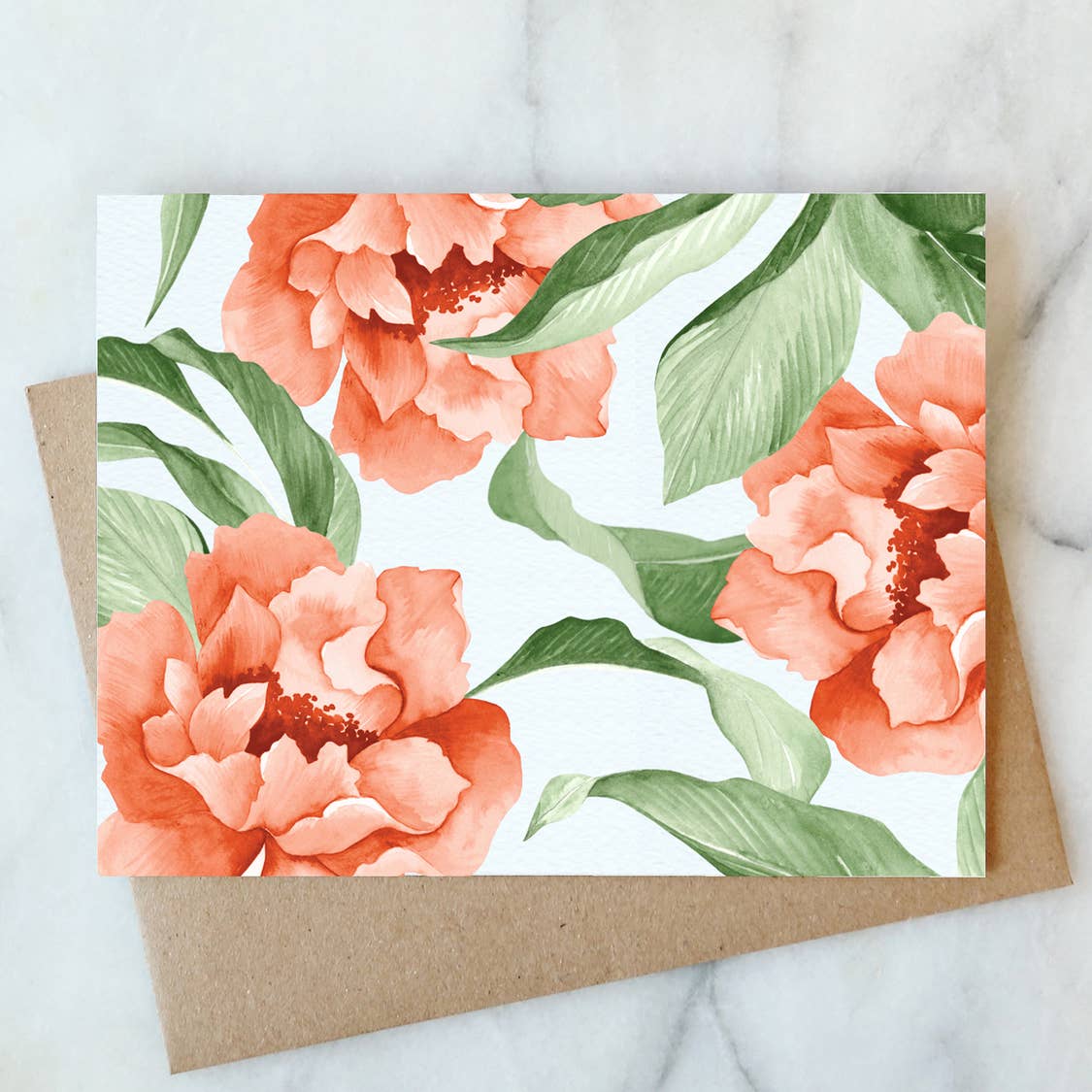 Blooms Blank Card