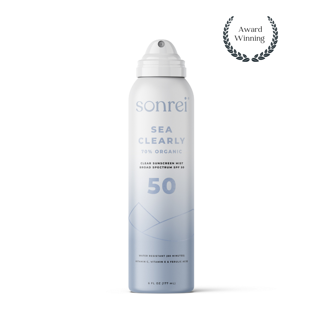 Sonrei Sea Clearly Organic Clear Sunscreen Mist SPF 50