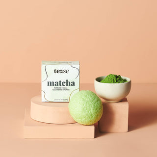 Matcha Infused Konjac Facial Sponge Cleanser