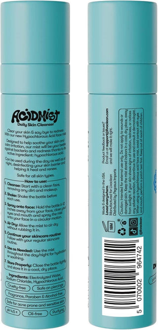 Livaclean 3.4oz Hypochlorous Acid Mist for face & body
