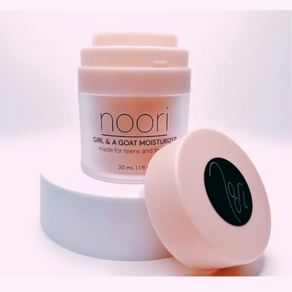 Noori Girl and a Goat Moisturizer