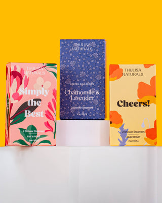 Holiday Lily + Rose Shower Steamers | Gift set