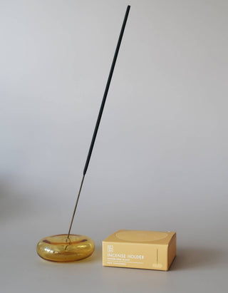 Bubble Incense Holder | Translucent Variations: Teal Glass