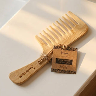 Bamboo Detangling Wide Comb