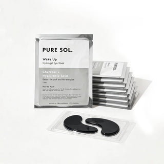 Wake Up Charcoal + Hyaluronic Acid Eye Mask