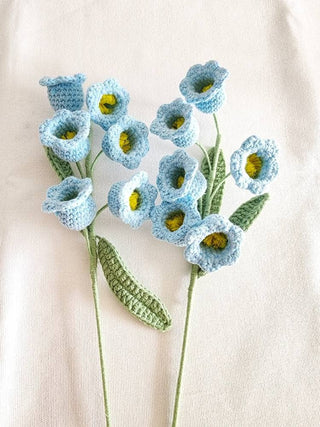 Crochet Lily Of The Valley: Blue