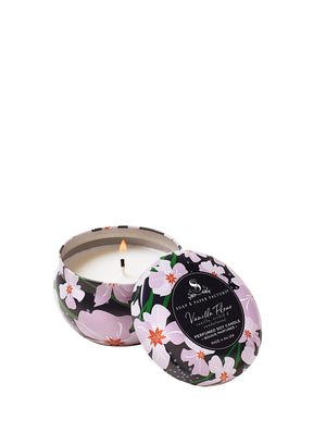 Vanilla Fleur Small Tin Soy Candle