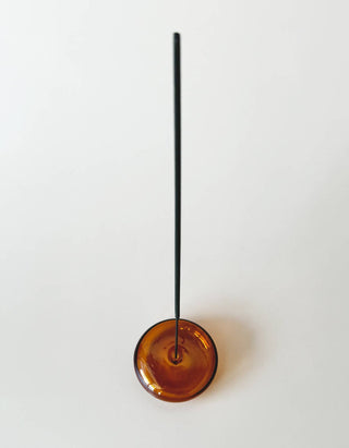 Bubble Incense Holder | Translucent Variations: Teal Glass
