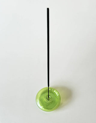 Bubble Incense Holder | Translucent Variations: Teal Glass
