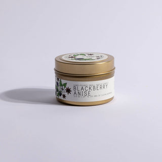 Blackberry Anise - Just Bee Candles: Large Glass (up to 70 hrs of clean burning)