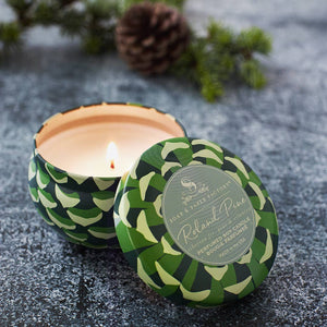 Roland Pine Small Tin Soy Candle