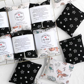 Boo Boo Bag For Kids ⋆ Hot Cold Rice Packs 2pc. Bundle