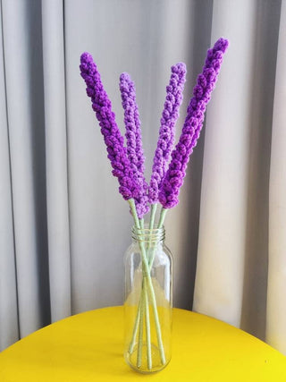 Crochet Lavender Branch: Lilac