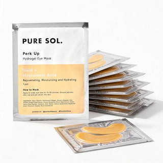 Perk Up Gold Eye Mask