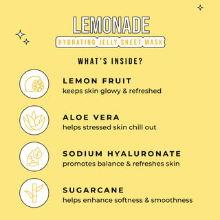 Lemonade Slushy Kid's Mask