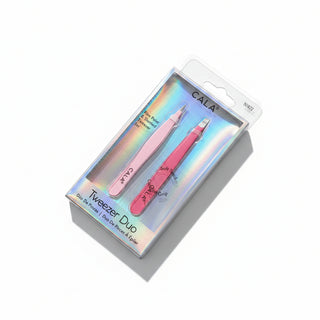 Cala Soft Touch Tweezer Duo