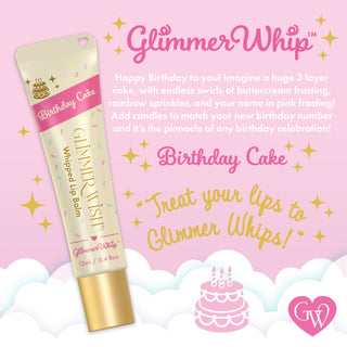 Glimmer Whip - Whipped Lip Balm: Cotton Candy