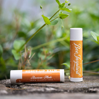 Bee Inspired Plastic-Free Organic Honey Lip Balm | Hydrate + Smooth Lips
