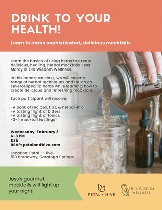 2/4: 6-8pm  |  Drink to Your Health!