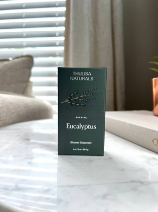Breathe Shower steamers | Eucalyptus | 2 pack gift set