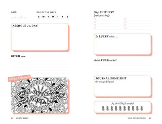 Fuck This Shitshow: A Gratitude Journal for Tired-Ass Women by Kristie Breen