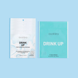 Drink Up Face Mask: Single