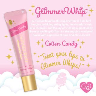 Glimmer Whip - Whipped Lip Balm: Cotton Candy