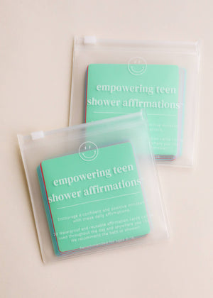 Shower Affirmation™ Cards - Teens