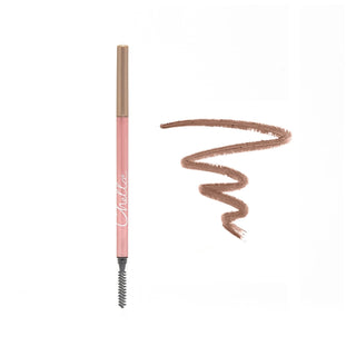 Retractable Eyebrow Pencil with Spoolie Brush