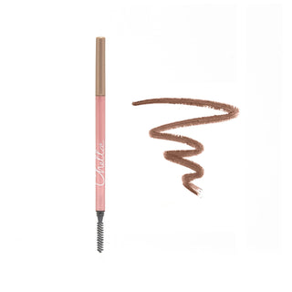 Retractable Eyebrow Pencil with Spoolie Brush