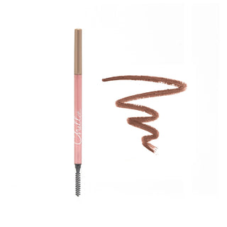 Retractable Eyebrow Pencil with Spoolie Brush