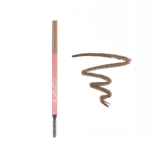 Retractable Eyebrow Pencil with Spoolie Brush