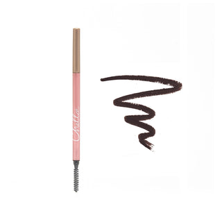 Retractable Eyebrow Pencil with Spoolie Brush