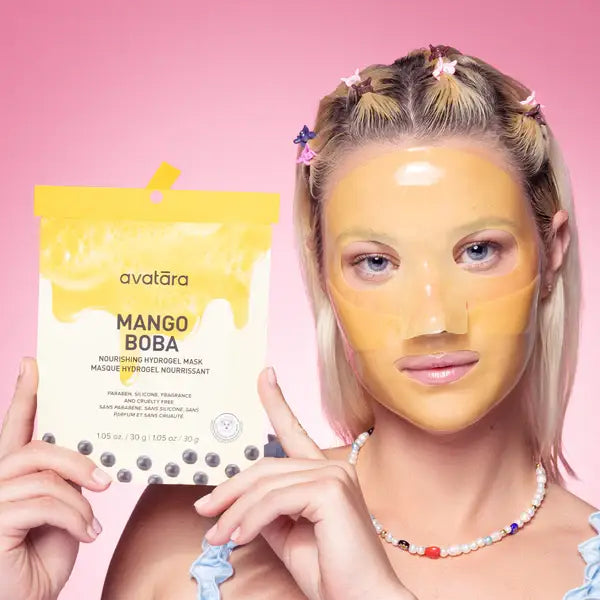 Mango Boba Nourishing Hydrogel Mask 