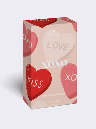 Rose Shower steamer | Love | 2 pack gift set