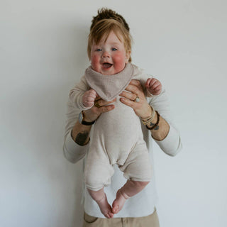 Stormy Muslin Bandana Bibs Set