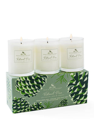 Roland Pine Votive Holiday Gift Set