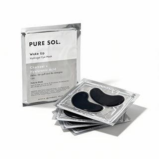 Wake Up Charcoal + Hyaluronic Acid Eye Mask