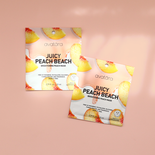 Juicy Peach Beach Brightening Peach Sheet Mask